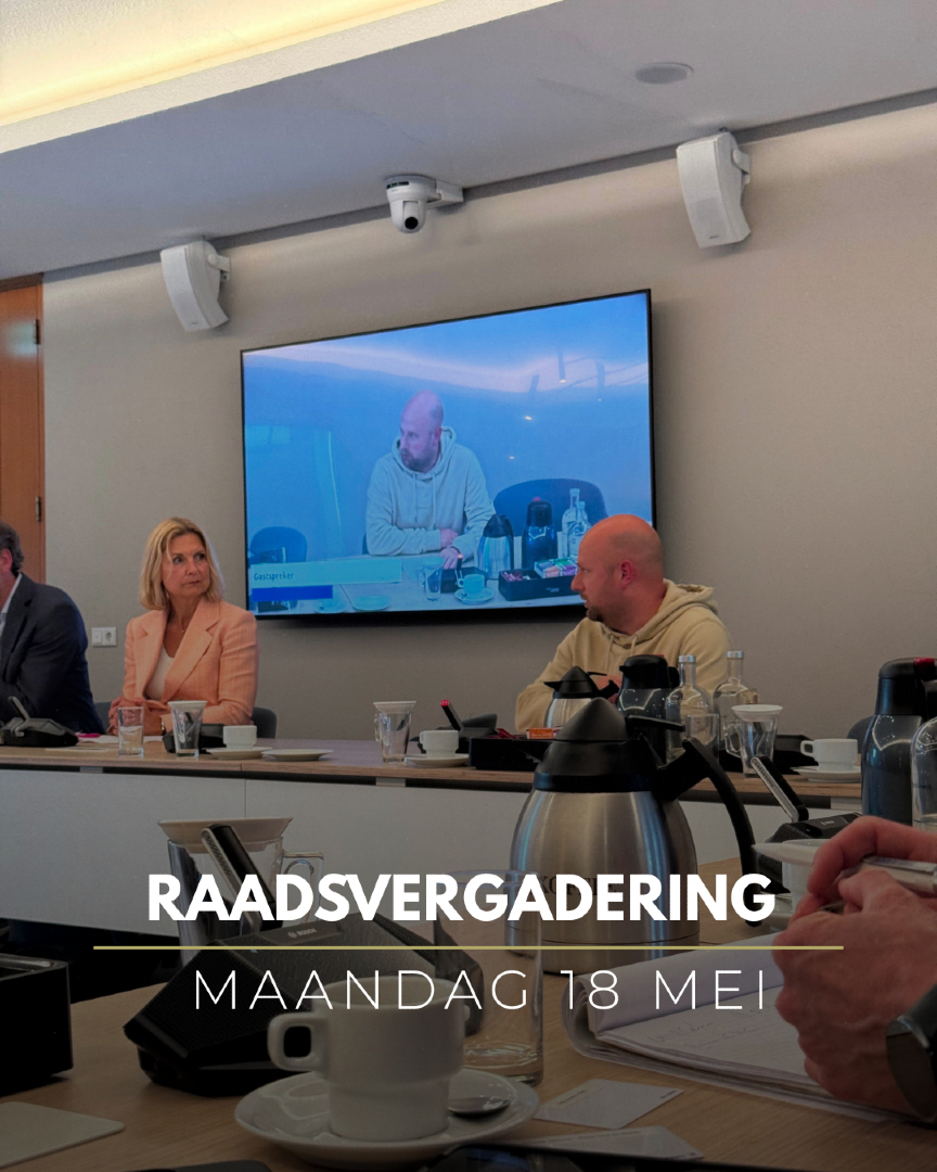 Raadsvergadering Maandag 18 Mei